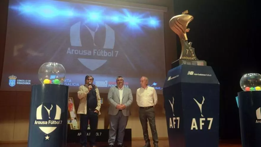 Presentación oficial del Arousa Fútbol 7 2025