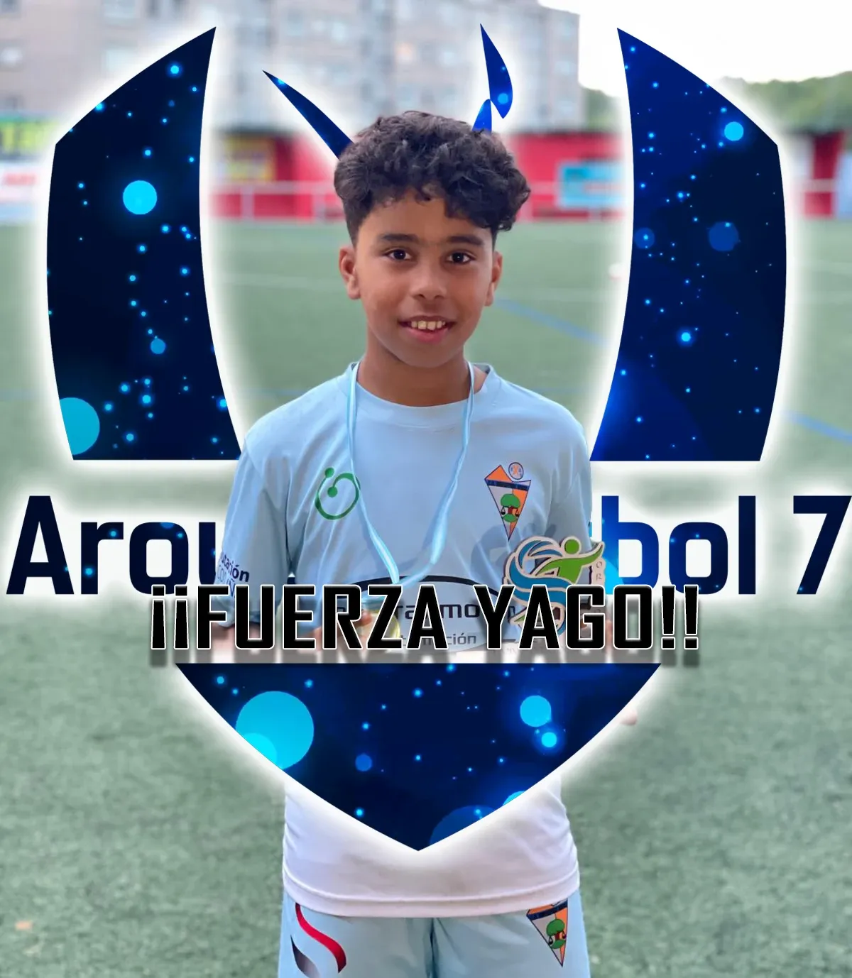 ¡Mucho ánimo, Yago! Todo el Arousa F7 está contigo